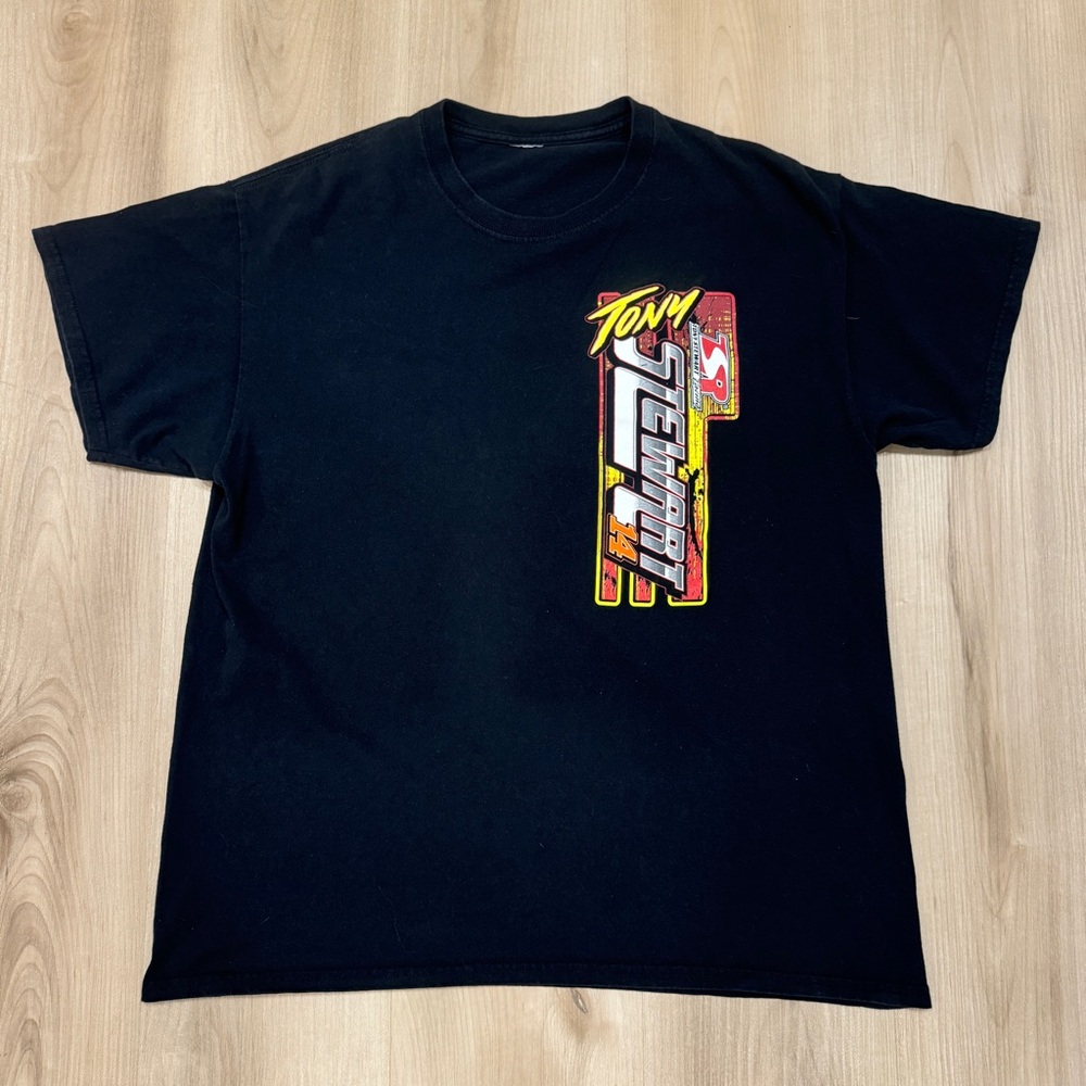 Vintage Men’s Graphic Tshirt featuring Tony Stewart Racing sprint cup car
